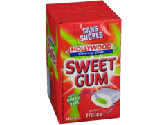 Chewing-gum Fraise et Citron vert (sans sucres)