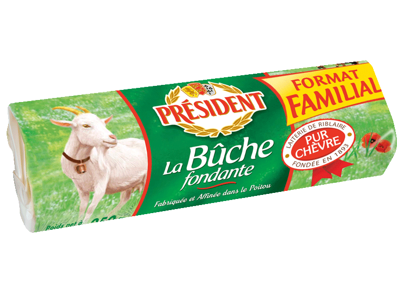 President, La Buche Fondante, le fromage de 250g