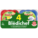 Bledichef saumon epinards spaghetti bolognaise 4x230g