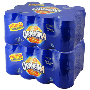 Orangina standard pack boîtes 6x33cl