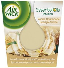 Air Wick Bougie Essential Huile Vanille - Lot de 3