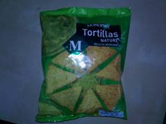 Tortillas chips goût nature