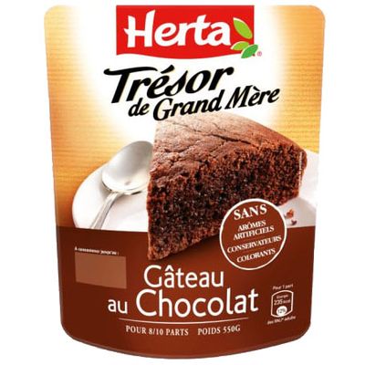 Tresor de Grand Mere - Pate a gateau, moelleux au chocolat.