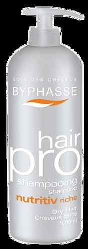 Byphasse Hair Pro Shampooing Nutritiv Riche Cheveux Secs - Lot de 4