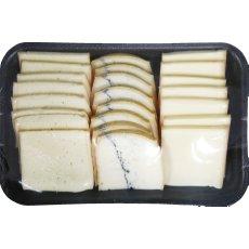 Fromage a raclette au lait cru saveurs assorties, 22%MG 720 g
