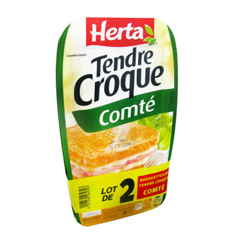 Tendre croque - Lot 2 Croque Comte PRIX CHOC !