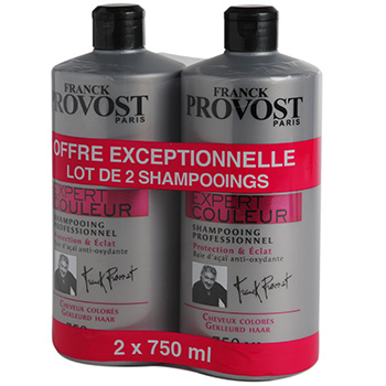 Franck Provost shampooing expert couleur 2x750ml