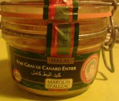 Foie gras canard Labeyrie Entier halal 120g