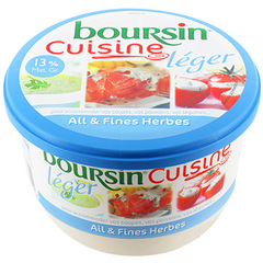 Boursin cuisine light ail & fines herbes 245g