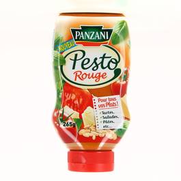 Sauce pesto tomate PANZANI, flacon de 265g