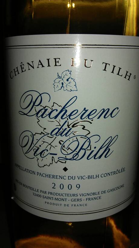 Pacherenc du Vic Bilh AOC blanc moelleux Chenaie du Tilh, bouteille de75cl