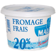 Fromage frais 20%mg Laiterie de St Malo 1kg