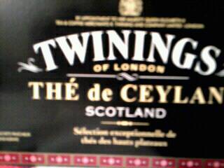 The ceylan Twinings scotland 20 sachets 40g