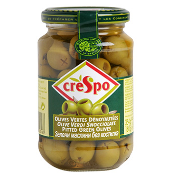 Olives vertes Crespo Denoyautees 160g