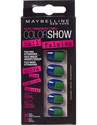 Gemey Maybelline Color Show Faux Ongles Adhésifs 08 Side Squared