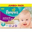 Couches Pampers Active Fit Jumbo box T3 x76