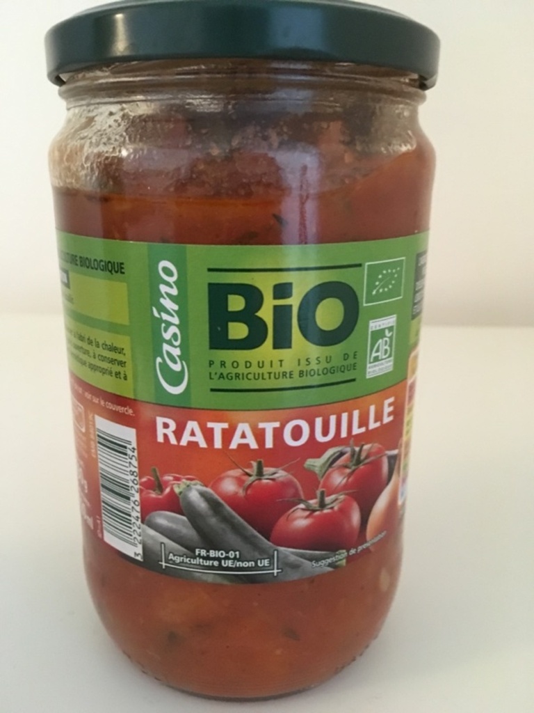 CASINO BIO Ratatouille - Biologique 630g