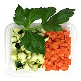 Soupe carotte courgette celeri découpe fraiche-500g