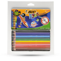 Crayons couleurs Bic Kids x12