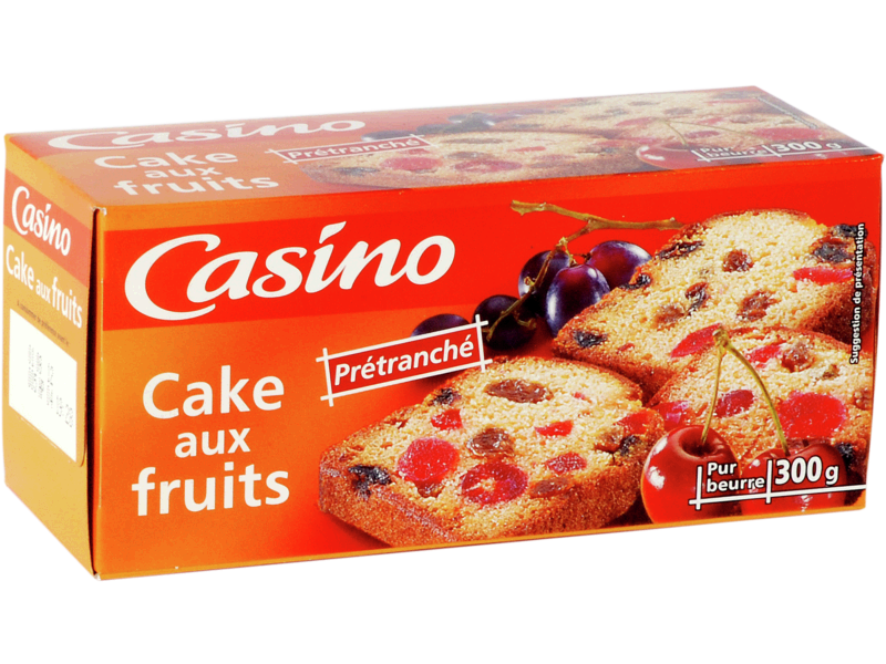 Cake aux fruits 300g