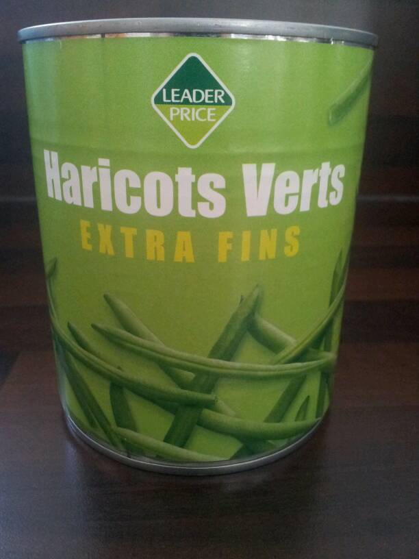 Haricots verts extra fins 440g