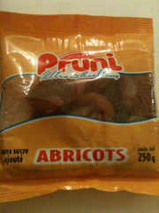 Abricots ultra moelleux, sachet de 250g