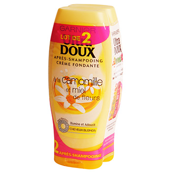 Apres-shampooing Ultra Doux Cheveux blonds 2x200ml