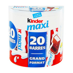 Barres chocolatées - Maxi