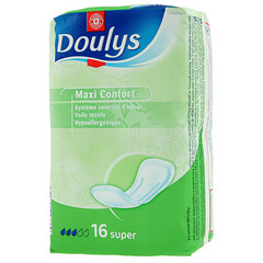 Serviettes Doulys maxi confort Super x16