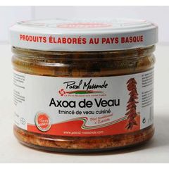 Pascal Massonde, Emince de veau cuisine, Axoa de veau, le bocal de 380g