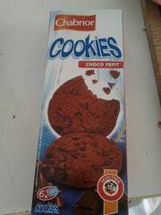 Cookies aux pepites de chocolat, en sachets fraicheurs, le paquet,200g