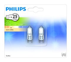 Philips 925697744205 Ampoules Eco-Halogène - Culot G9 - 18 Watts consommés -Equivalence incandescence : 25W