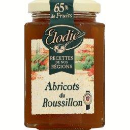 Recettes de nos regions, preparation de fruits, abricots du Roussillon, le pot, 315g