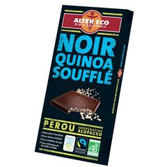 Alter Eco chocolat noir quinao 100g