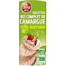 Galettes riz complet de Camargue nature bio