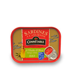 Sardines à l'ancienne à l'huile d'olive vierge extra bio