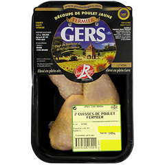 Cuisse de poulet fermier Label du Gers x2 400g