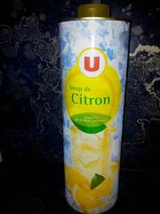 Sirop de citron U, 1,5l