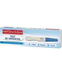 Mercurochrome Test de grossesse la boite