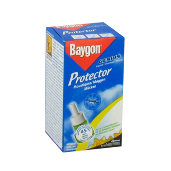 Recharge pour diffuseur anti moustiques Protector BAYGON, 45 nuits