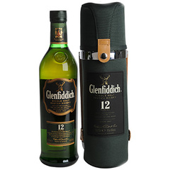 Whisky 12 ans Glenfiddich 70cl + etui trail edition