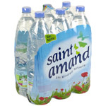 Saint Amand eau minerale naturelle pack 6 x1,5l