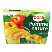 Cora Coupelles Compote Pomme Allégée En Sucres 8 X 100g