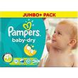 Couches Pampers Baby Dry Jumbo box T4 + x76