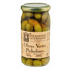 Olives vertes picholines