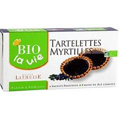 Biscuits tartelettes myrtilles Bio La Vie