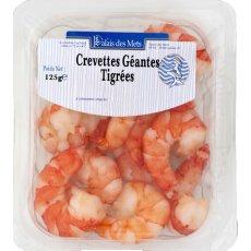 Crevettes geantes tigrees PALAIS DES METS, 125g