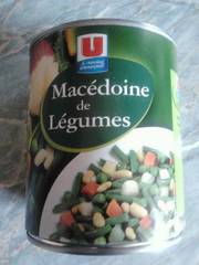 Macedoine de legumes U, 800g