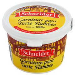Schneider, Garniture pour tarte flambee, le pot de 500g