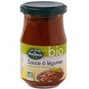 Les Mets de Provence sauce 6 legumes bio bocal 190g